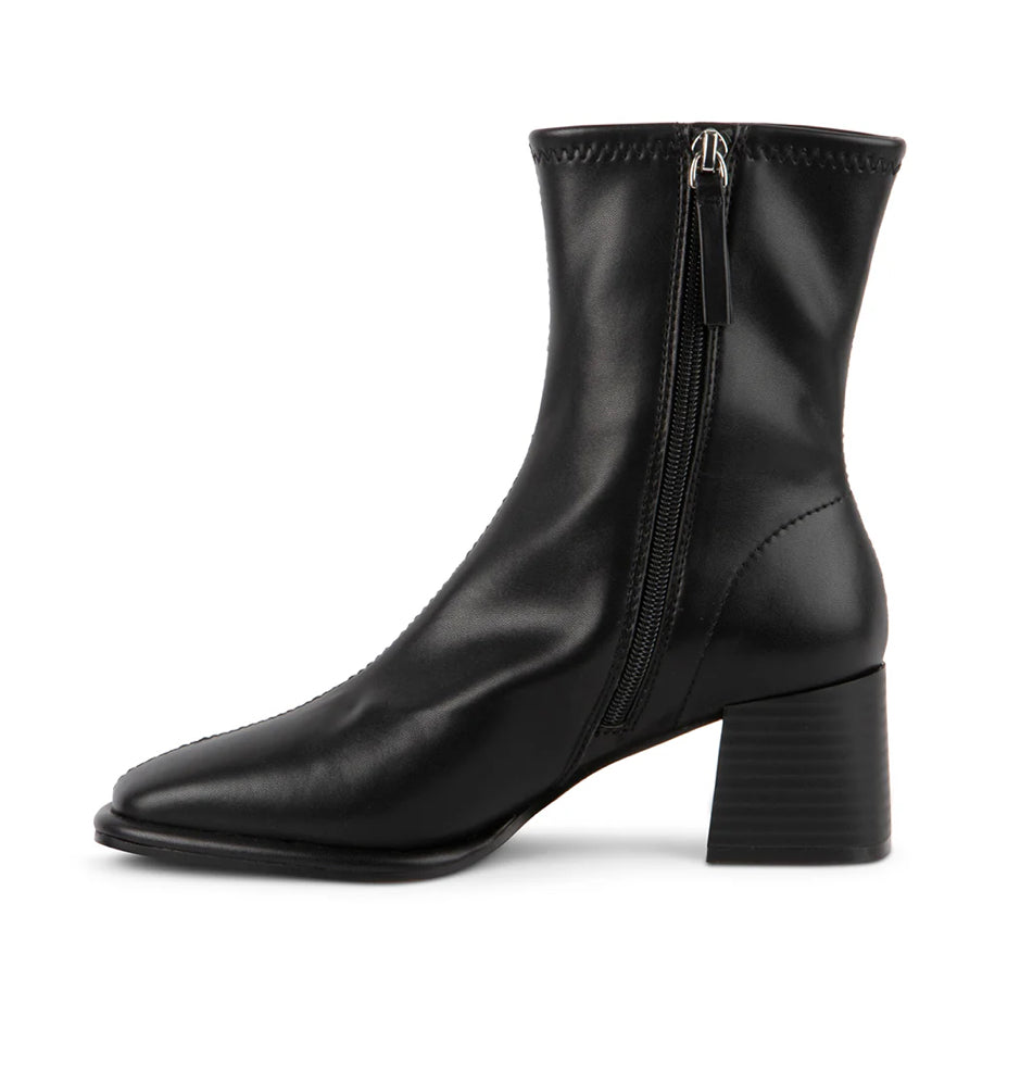 Pammy Block Heel Ankle Boot